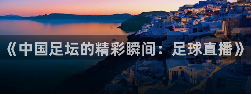 《中国足坛的精彩瞬间：足球直播》