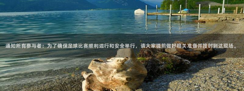 通知所有参与者：为了确保足球比赛顺利